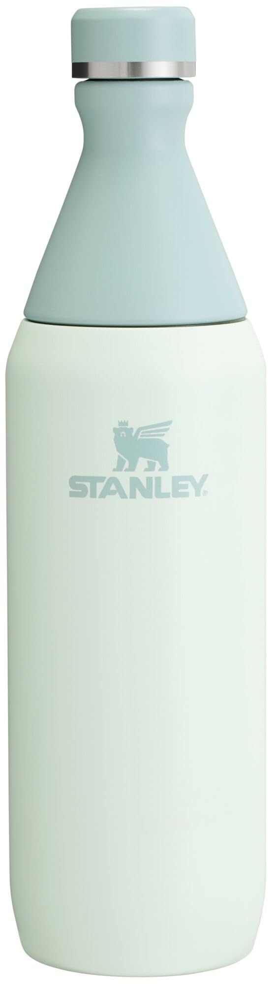 Stanley All Day Slim Bottle 20 oz | Twist On Lid with Leakproof Seal | Slim Design for Travel & Gym | Insulated Stainless Steel | BPA-Free | Lilac