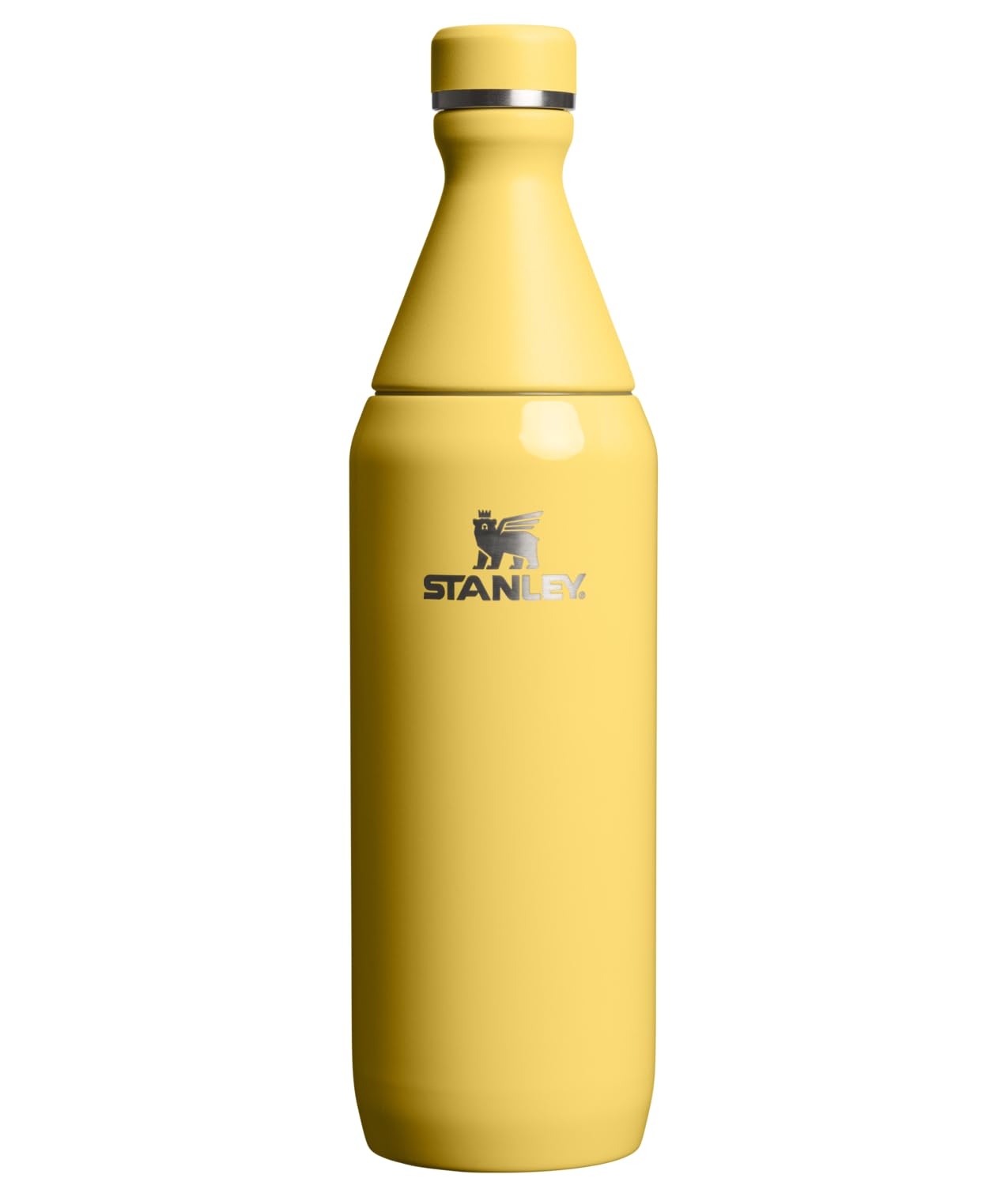 Stanley All Day Slim Bottle 20 oz | Twist On Lid with Leakproof Seal | Slim Design for Travel & Gym | Insulated Stainless Steel | BPA-Free | Lilac