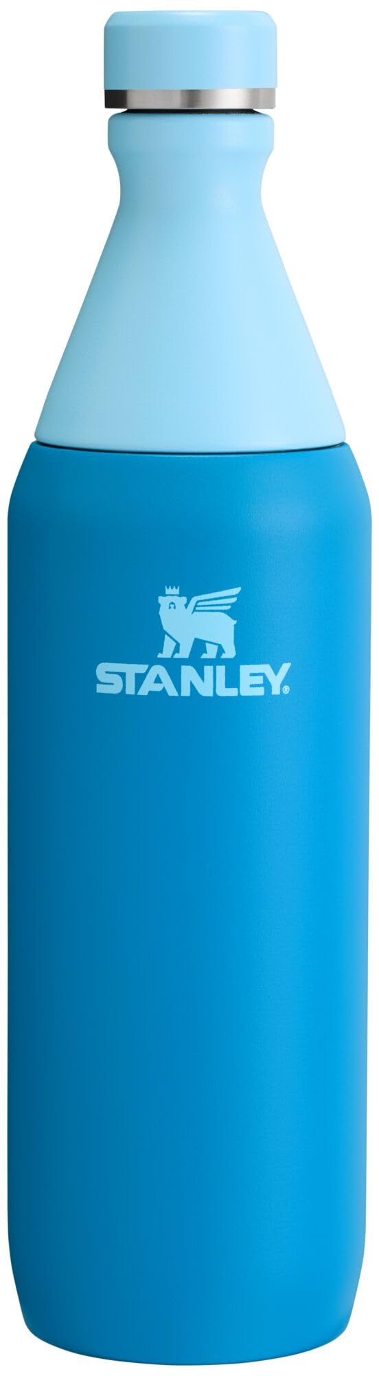 Stanley All Day Slim Bottle 20 oz | Twist On Lid with Leakproof Seal | Slim Design for Travel & Gym | Insulated Stainless Steel | BPA-Free | Lilac