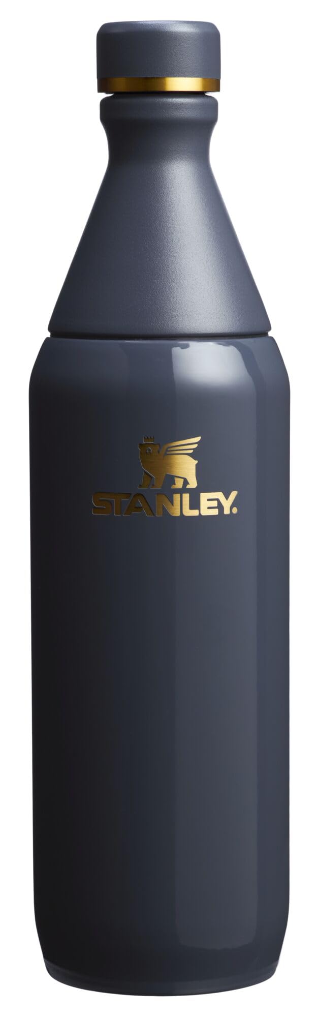 Stanley All Day Slim Bottle 20 oz | Twist On Lid with Leakproof Seal | Slim Design for Travel & Gym | Insulated Stainless Steel | BPA-Free | Lilac