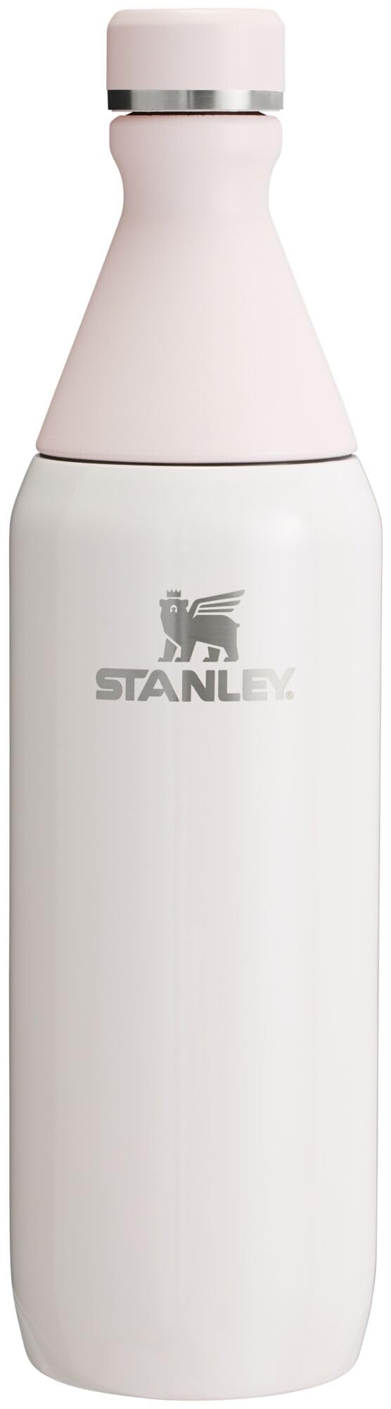 Stanley All Day Slim Bottle 20 oz | Twist On Lid with Leakproof Seal | Slim Design for Travel & Gym | Insulated Stainless Steel | BPA-Free | Lilac