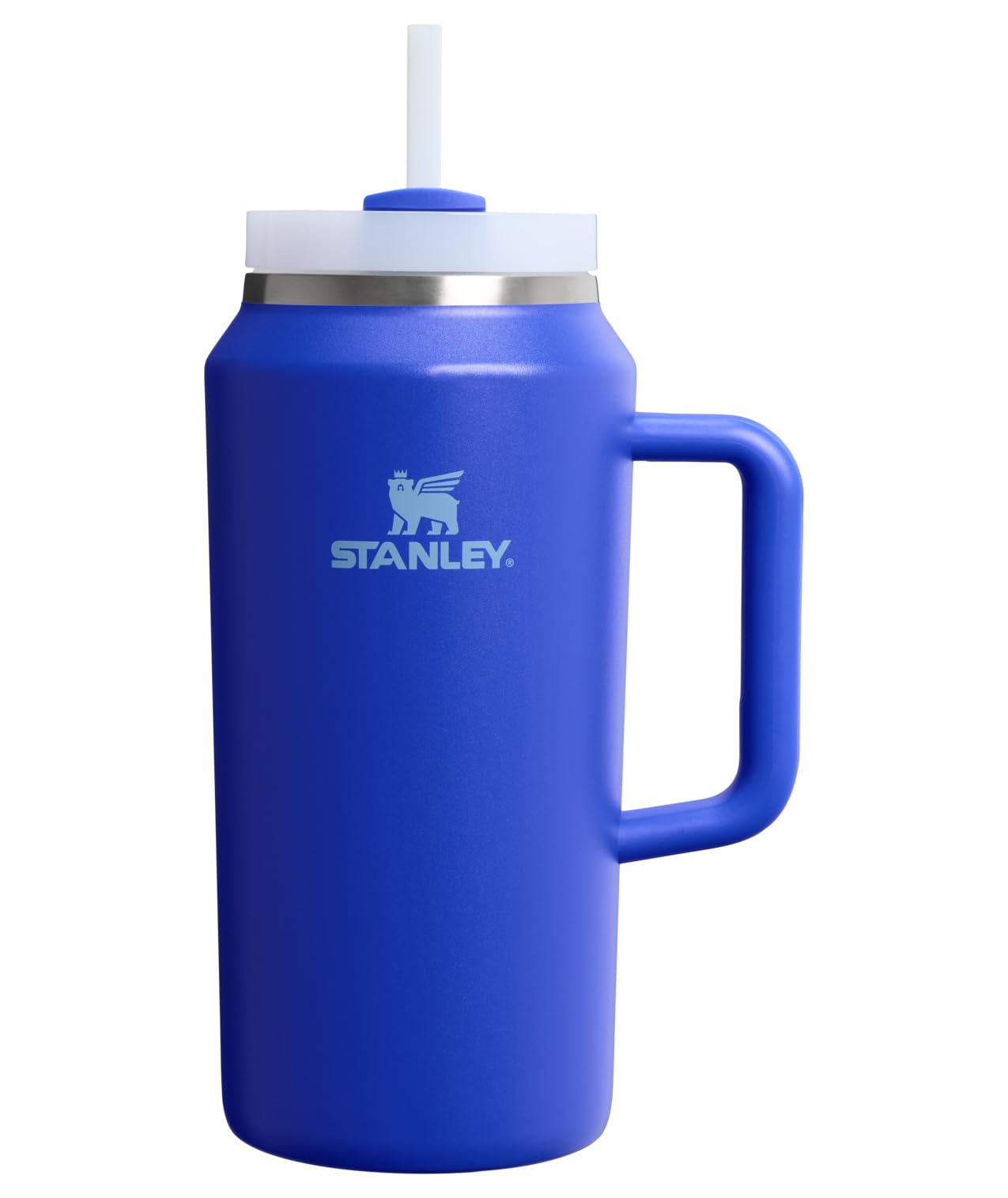 STANLEY Quencher H2.0 Tumbler with Handle and Straw 40 oz | Flowstate 3-Position Lid | Cup Holder Compatible for Travel | Insulated Stainless Steel Cup | BPA-Free | Cream 2.0