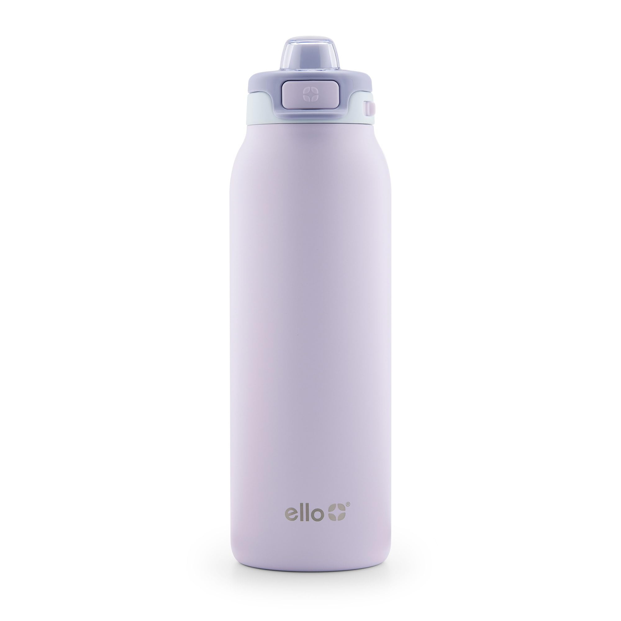 Ello Pop & Fill Insulated Stainless Steel Water Bottle with Quick Fill Lid, Leakproof Locking, Sip or Chug Spout, BPA-Free, Double Wall Vacuum Insulated for Sports, Travel & School- 22oz / 32oz / 40oz