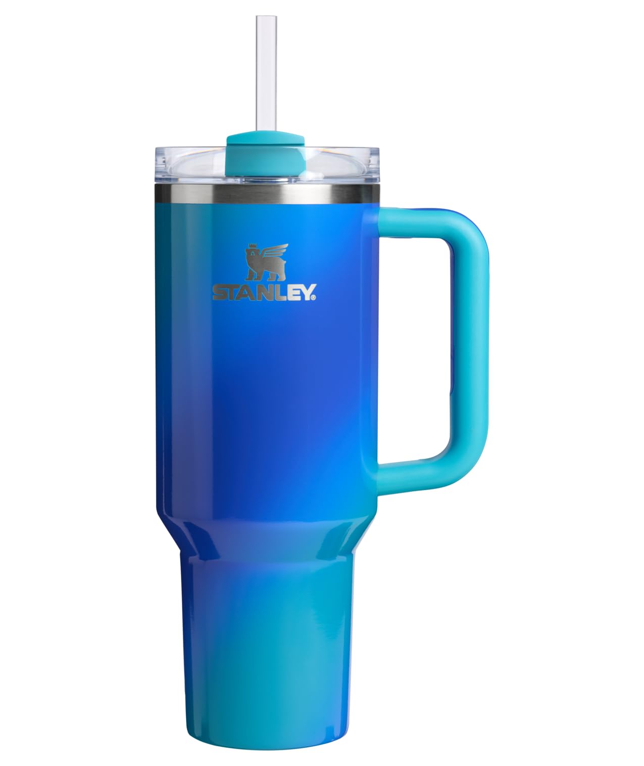 STANLEY Quencher H2.0 Tumbler with Handle and Straw 40 oz | Flowstate 3-Position Lid | Cup Holder Compatible for Travel | Insulated Stainless Steel Cup | BPA-Free | Cream 2.0