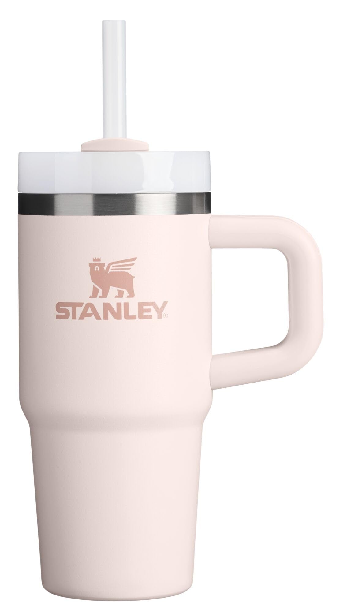 STANLEY Quencher H2.0 Tumbler with Handle and Straw 40 oz | Flowstate 3-Position Lid | Cup Holder Compatible for Travel | Insulated Stainless Steel Cup | BPA-Free | Cream 2.0