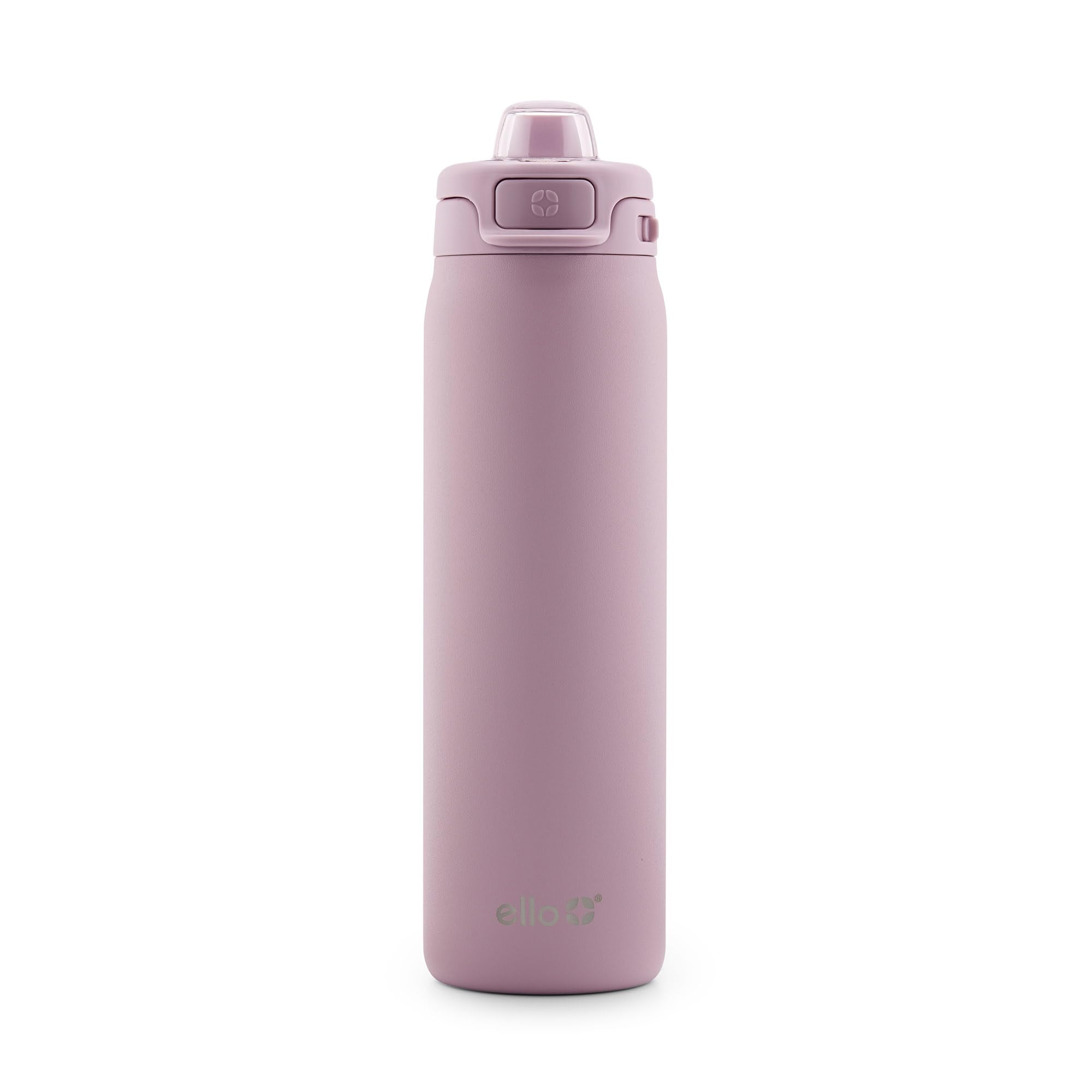 Ello Pop & Fill Insulated Stainless Steel Water Bottle with Quick Fill Lid, Leakproof Locking, Sip or Chug Spout, BPA-Free, Double Wall Vacuum Insulated for Sports, Travel & School- 22oz / 32oz / 40oz