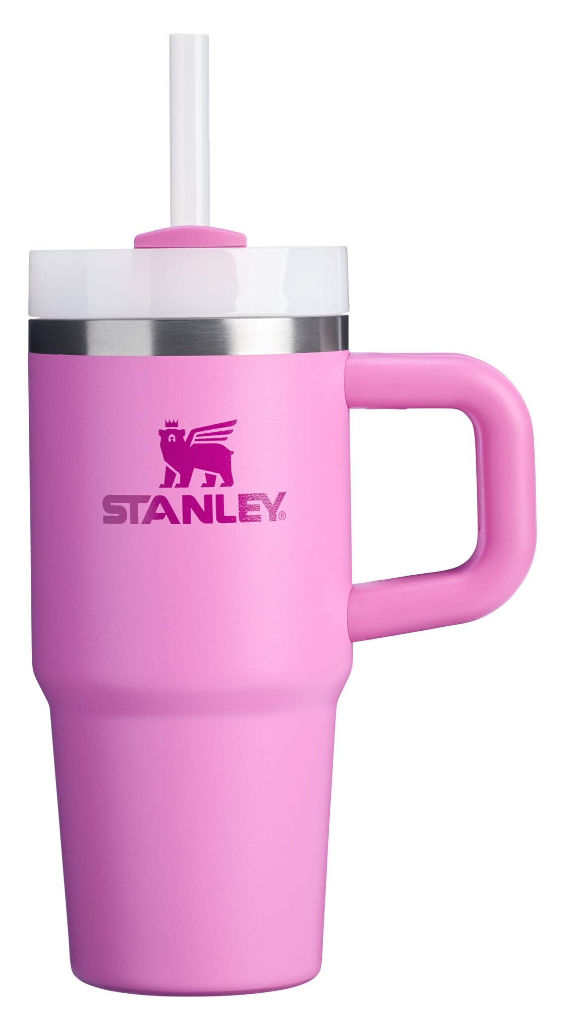 STANLEY Quencher H2.0 Tumbler with Handle and Straw 40 oz | Flowstate 3-Position Lid | Cup Holder Compatible for Travel | Insulated Stainless Steel Cup | BPA-Free | Cream 2.0