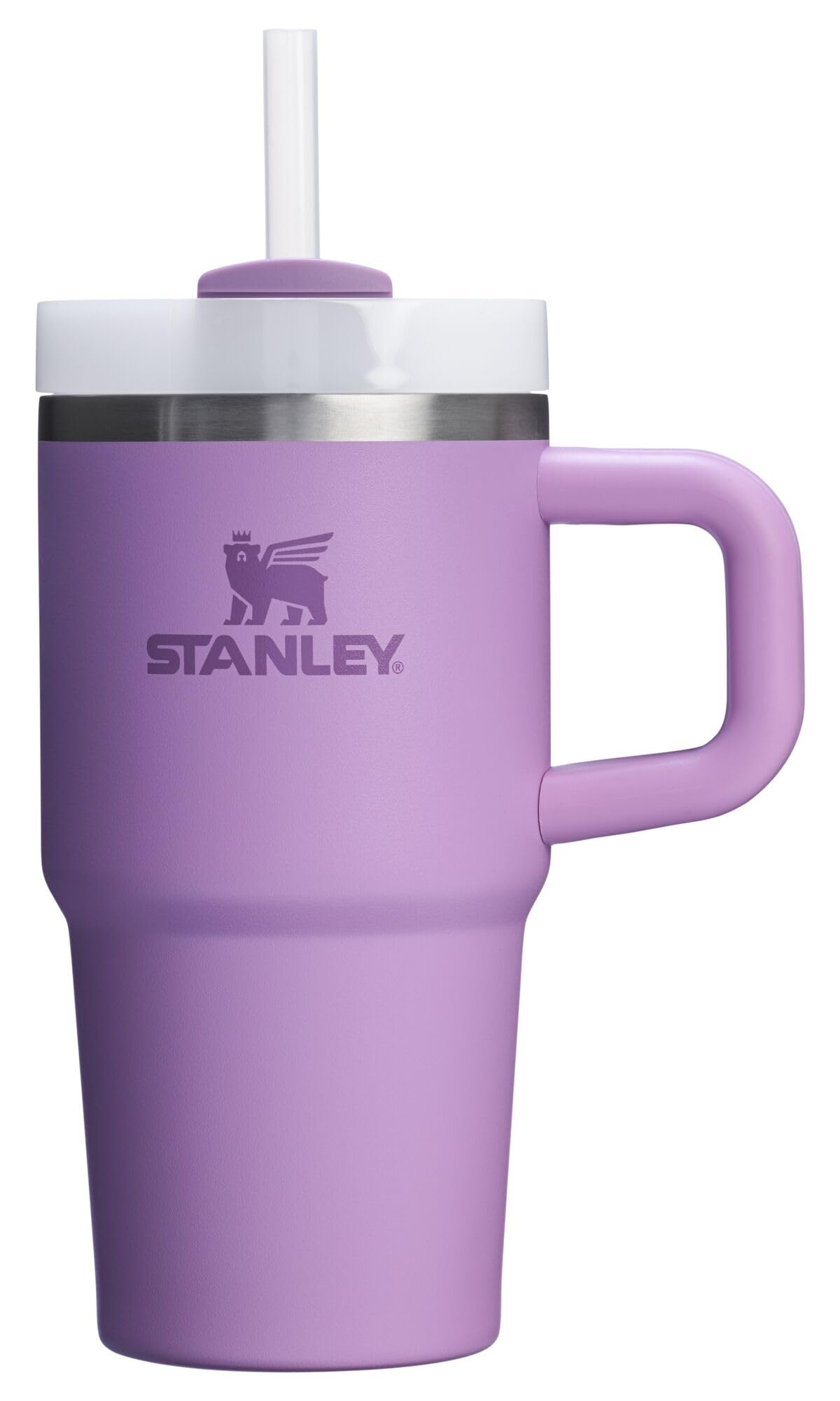 STANLEY Quencher H2.0 Tumbler with Handle and Straw 40 oz | Flowstate 3-Position Lid | Cup Holder Compatible for Travel | Insulated Stainless Steel Cup | BPA-Free | Cream 2.0
