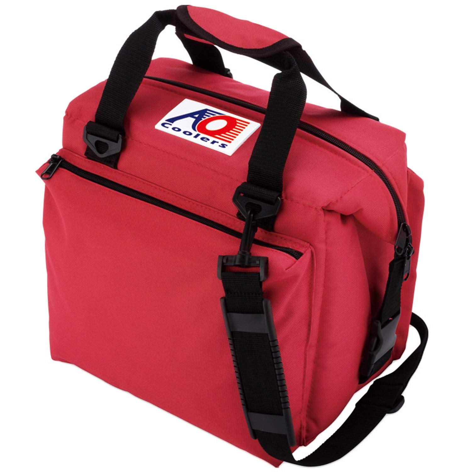 AO Coolers Caravan Canvas Soft Cooler with High-Density Insulation and Oversized Storage Pockets