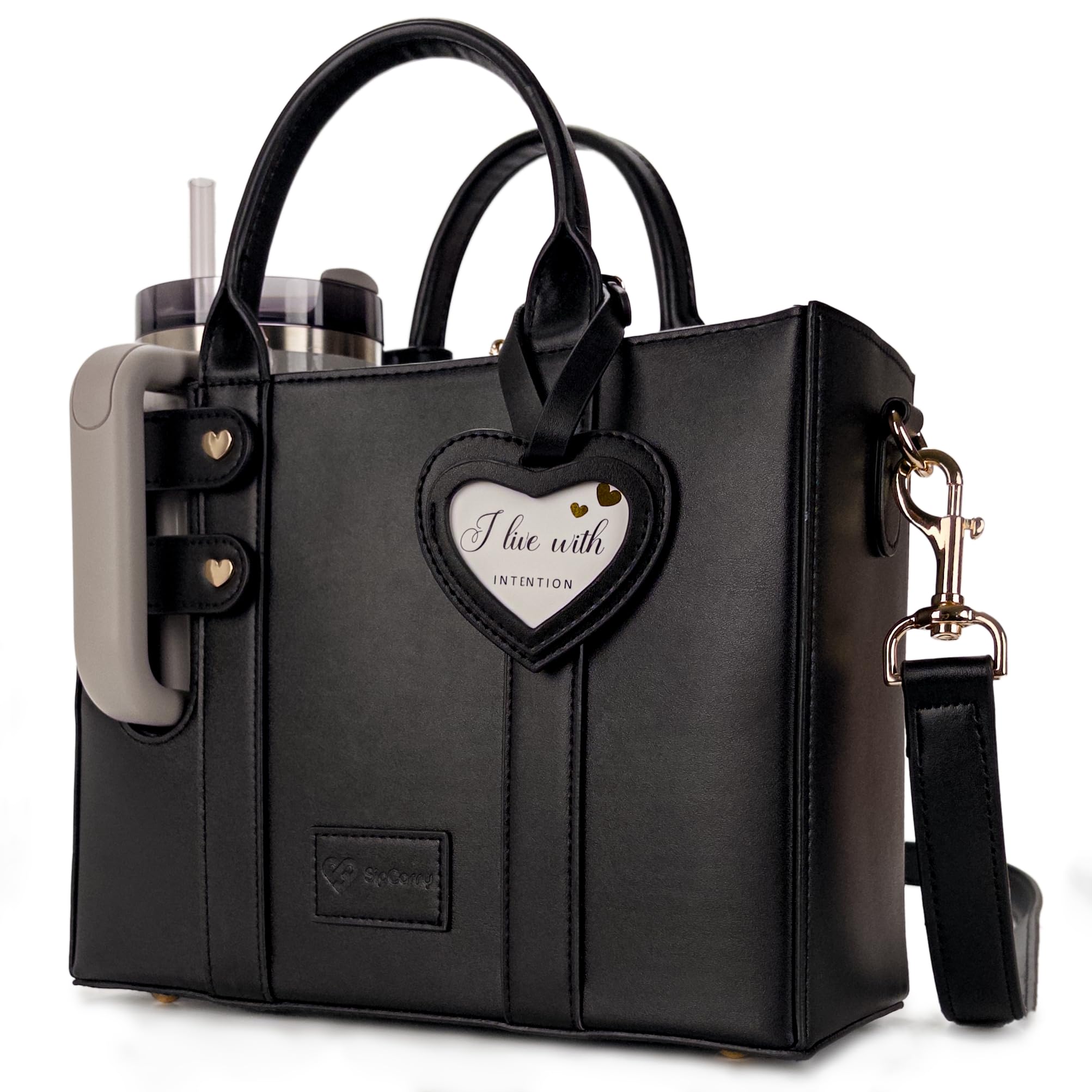 stanley purse stanley cup purse with cup holder 40 oz crossbody bag Tote