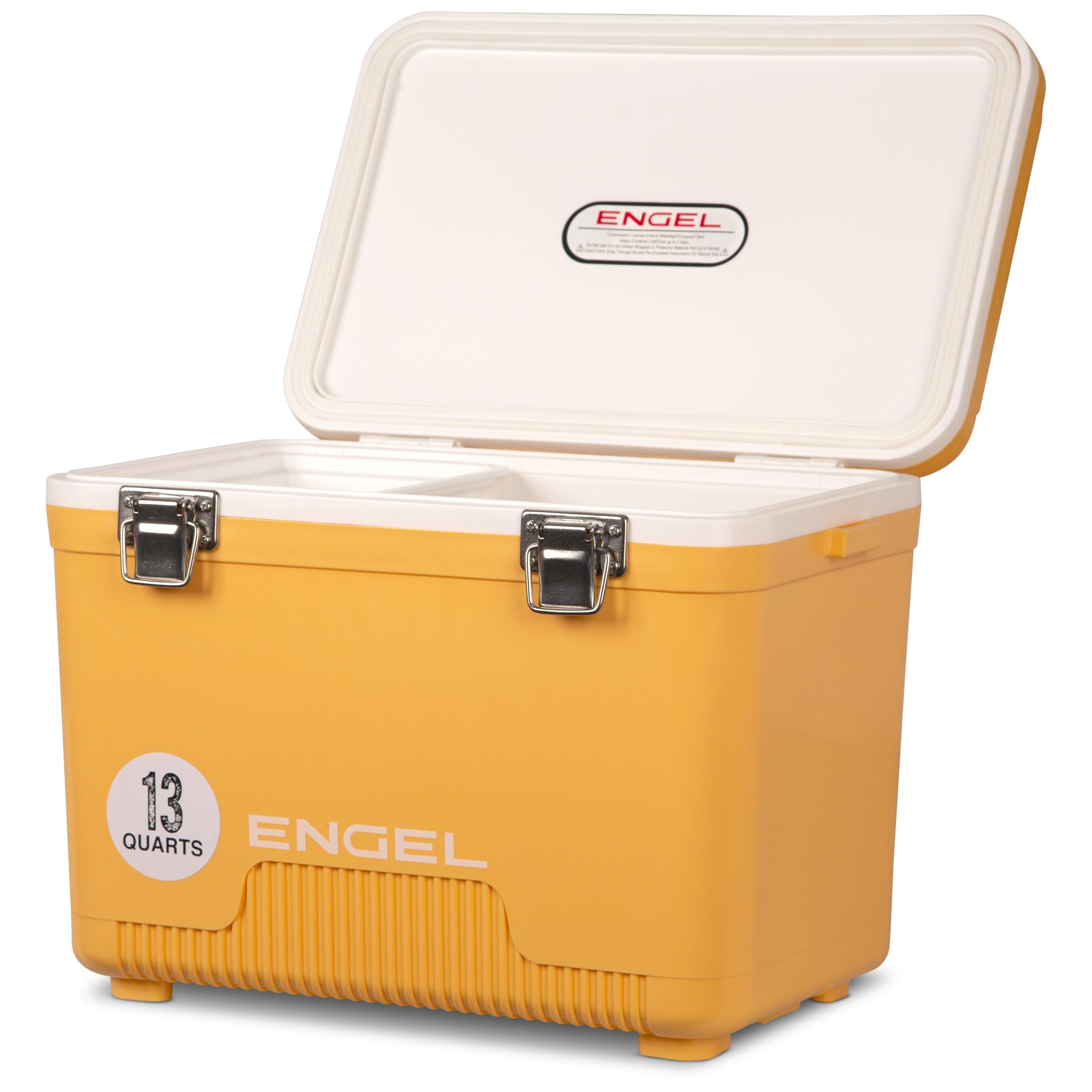 ENGEL 13qt Leak-Proof, Air Tight, Drybox Cooler and Small Hard Shell Lunchbox for Men and Women