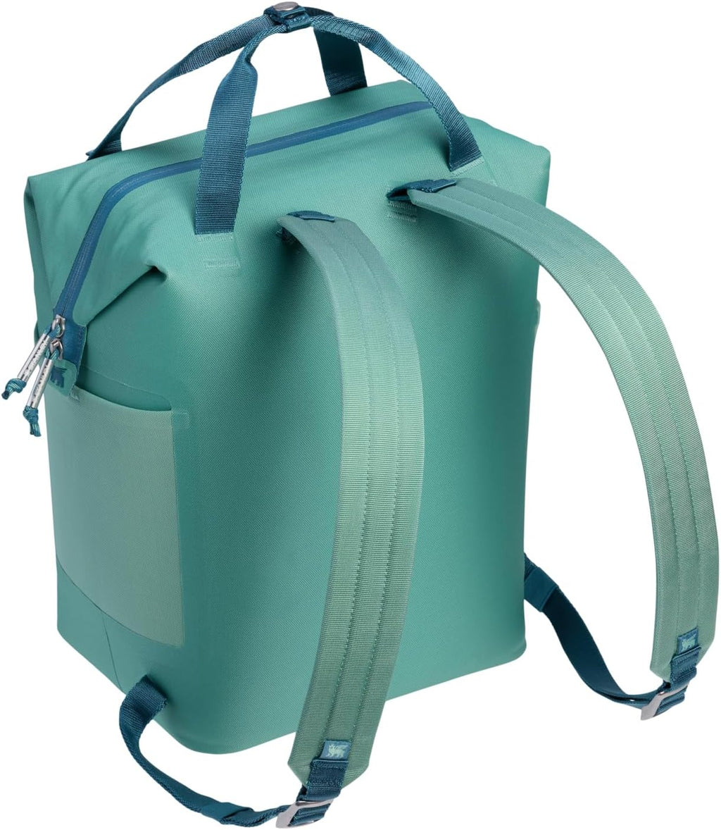 Stanley All Day Madeleine Mini Backpack Soft Cooler 14 Quarts | 20 Can Cooler with Handle and Shoulder Straps | Stays Cold for Hours | Insulated Travel Bag with Zipper | BPA-Free | Spring Green