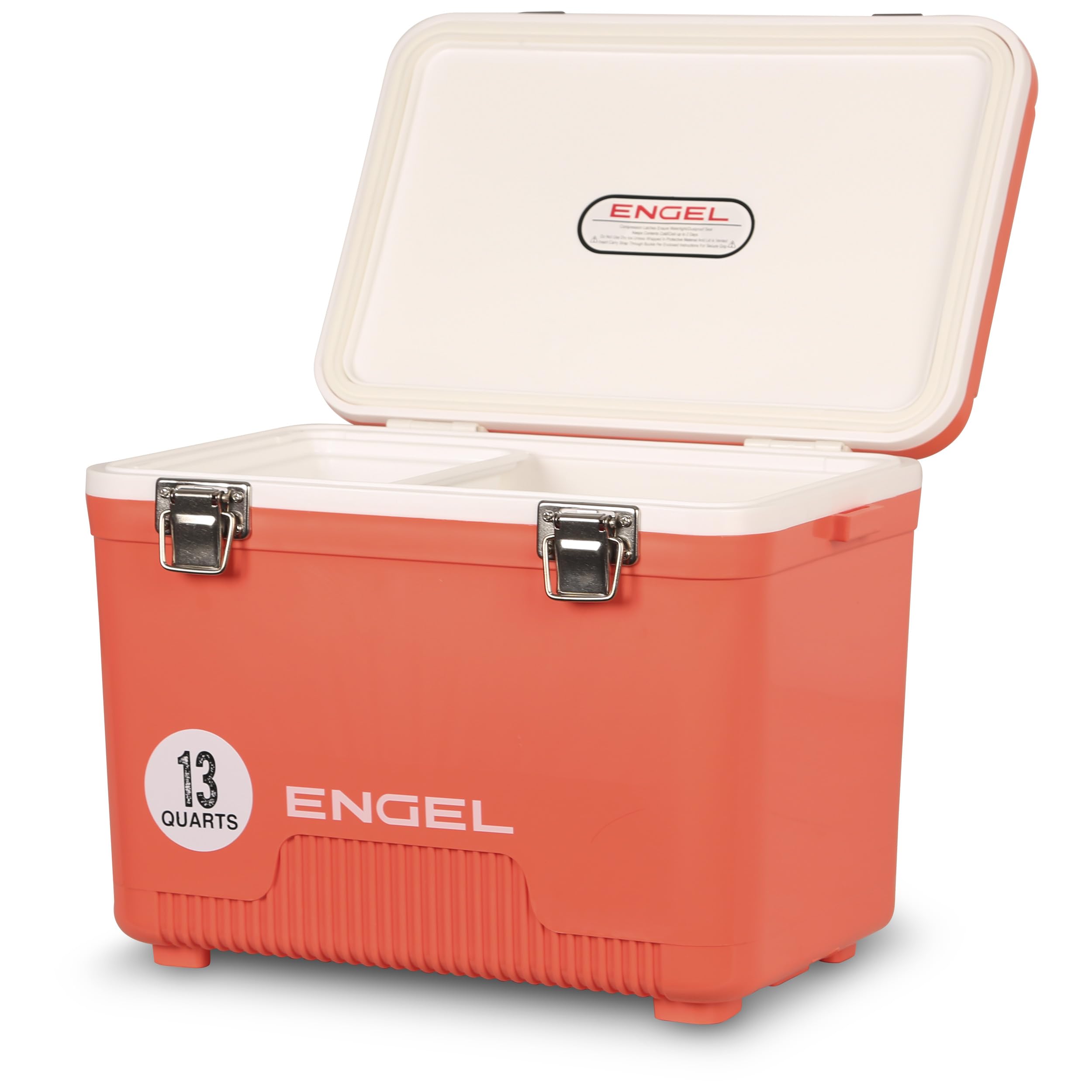 ENGEL 13qt Leak-Proof, Air Tight, Drybox Cooler and Small Hard Shell Lunchbox for Men and Women