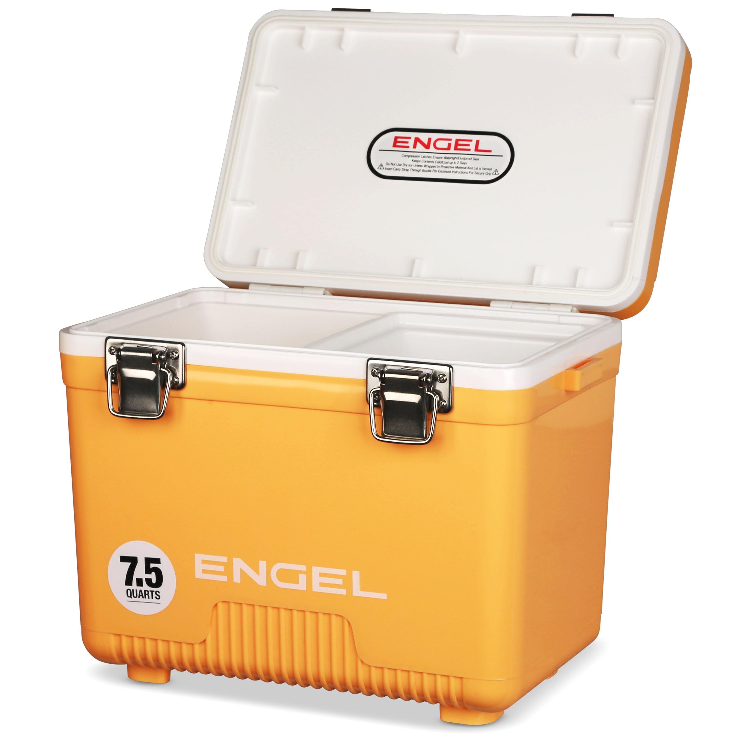 Engel UC7 7.5qt Leak-Proof, Air Tight, Drybox Cooler and Small Hard Shell Lunchbox for Men and Women