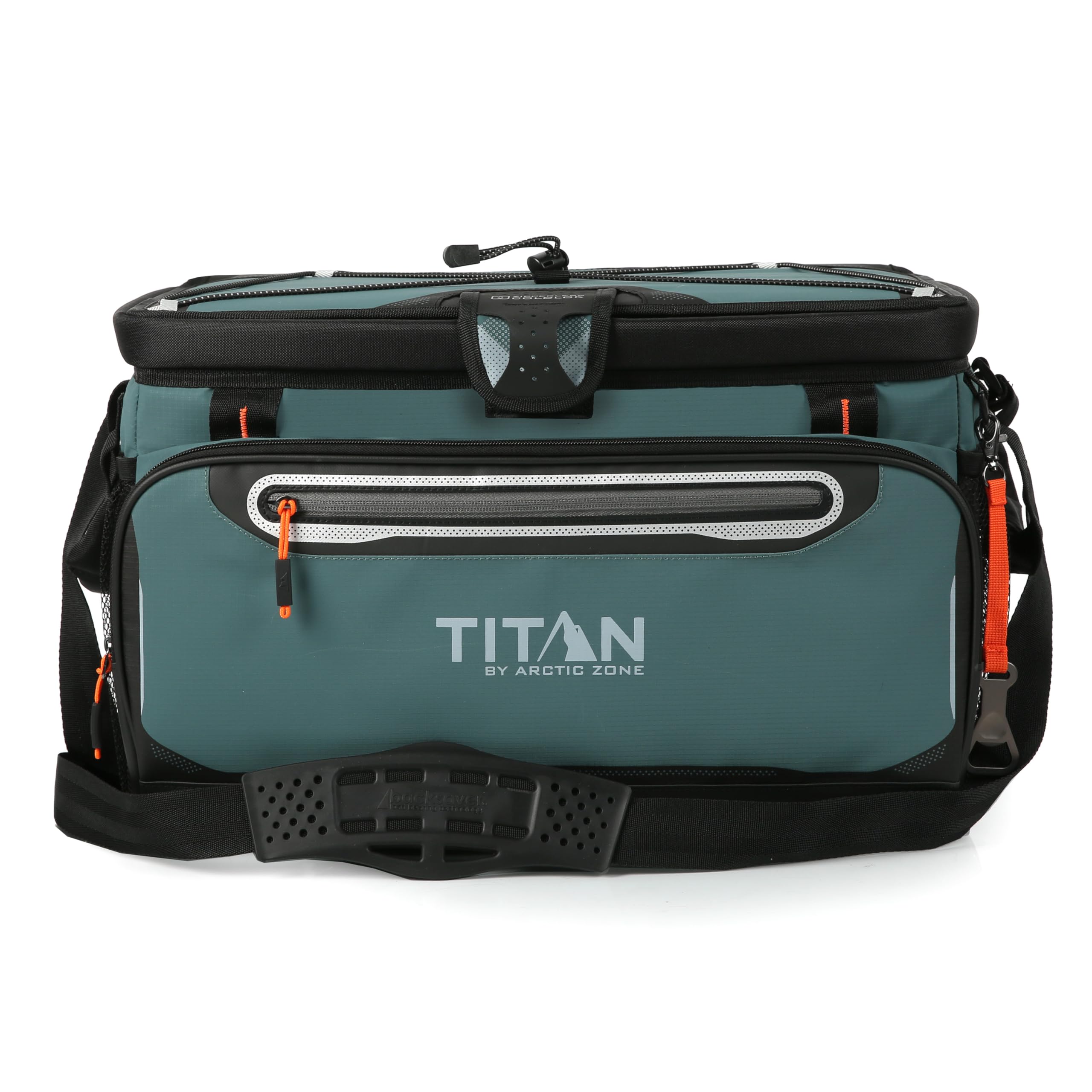 Titan by Arctic Zone Deep Freeze Cooler - Zipperless Hardbody Cooler - Deep Freeze Insulation, HardBody Liner, and SmartShelf