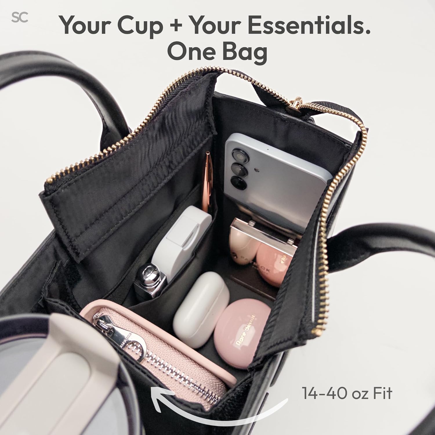 stanley purse stanley cup purse with cup holder 40 oz crossbody bag Tote